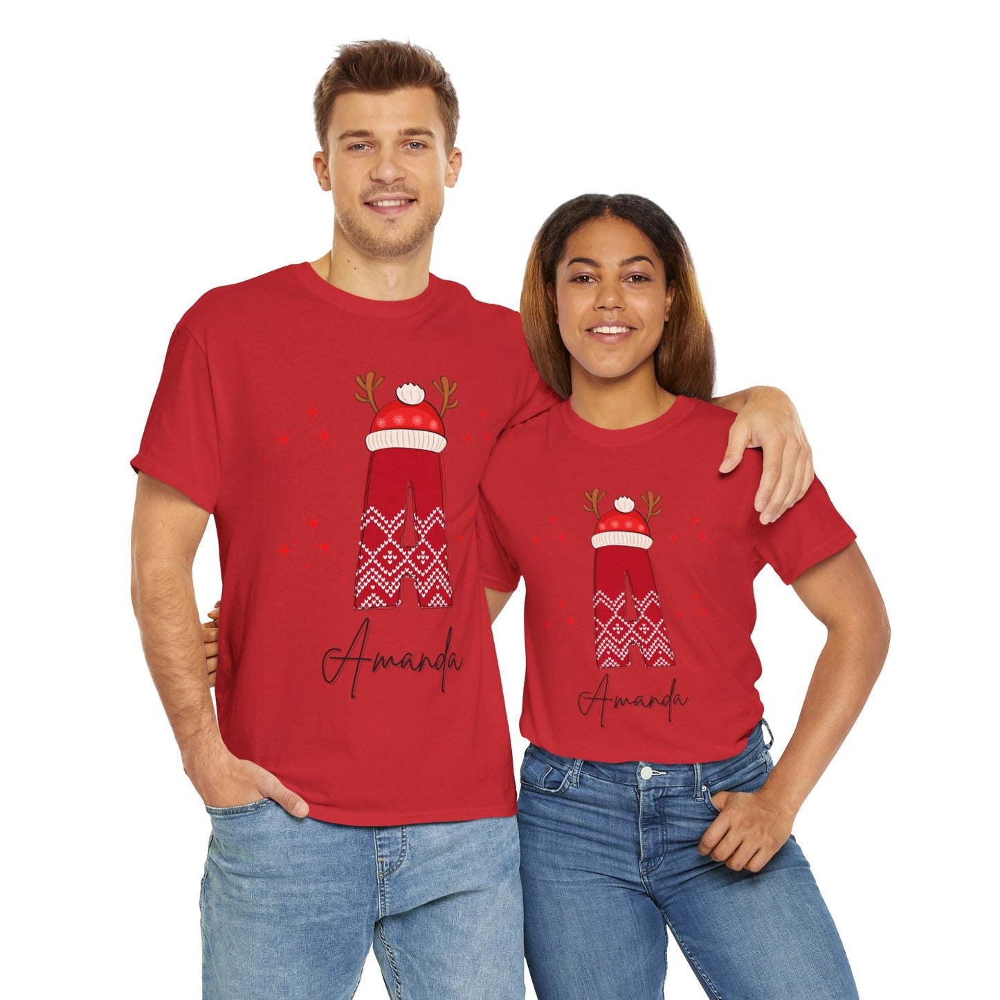 Family Christmas Name Shirt