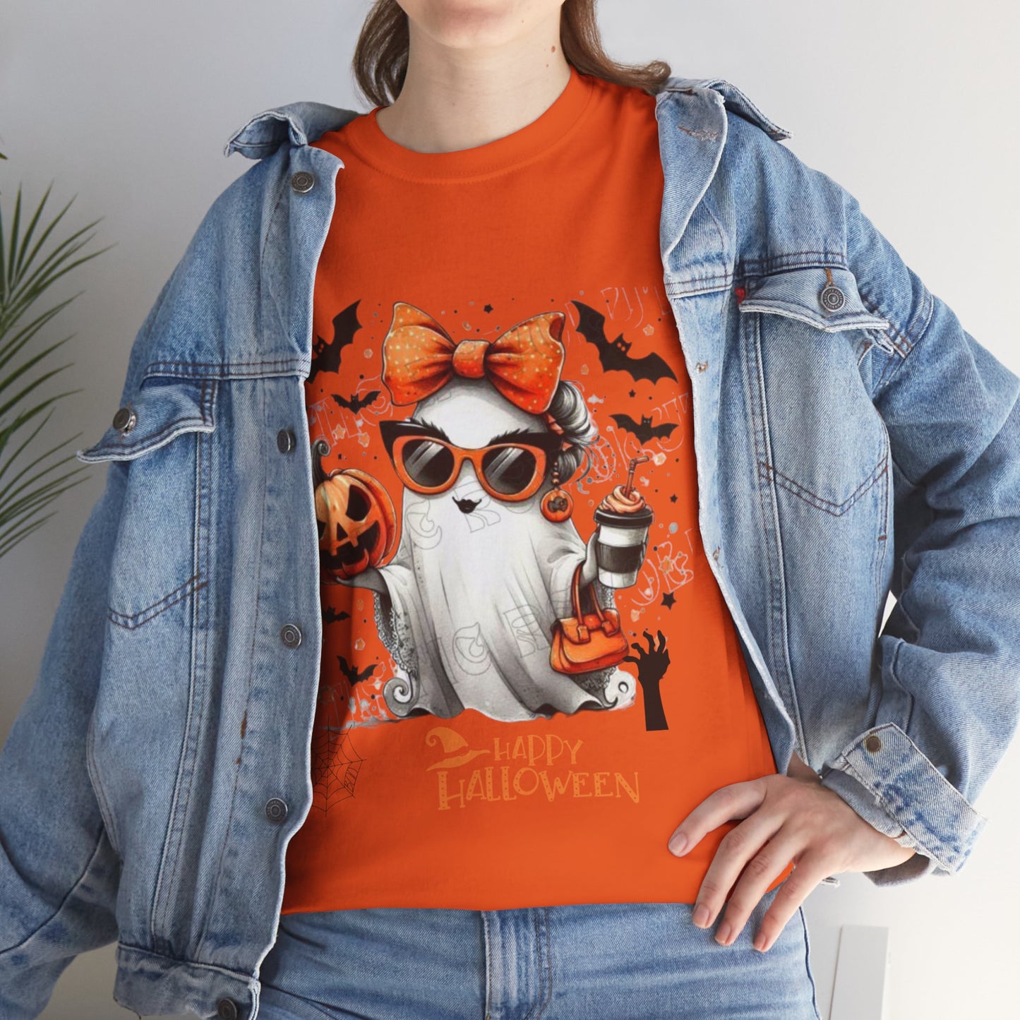 Halloween Girl Shirt, Girl Ghost Shirt