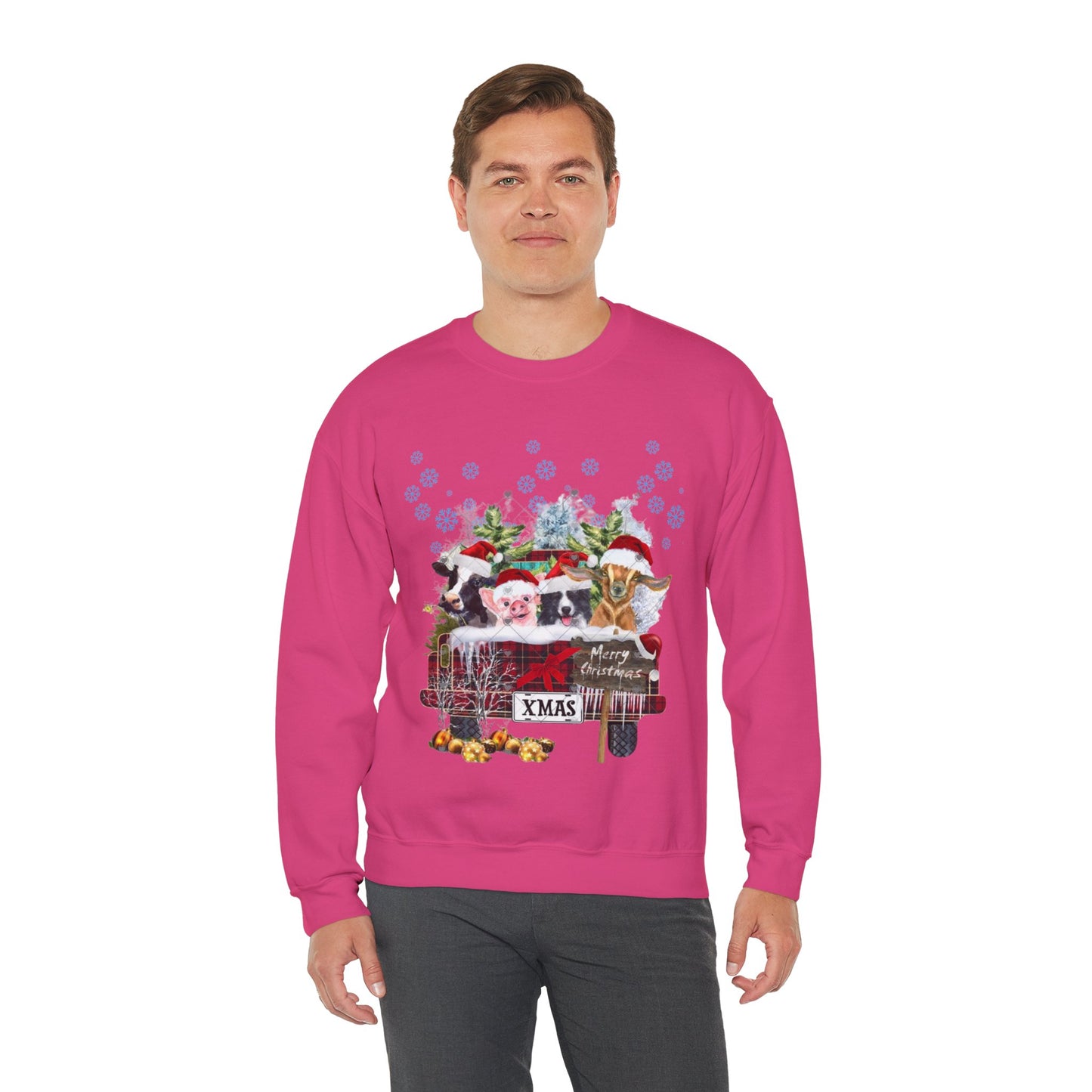 Funny Christmas Animals Sweatshirt