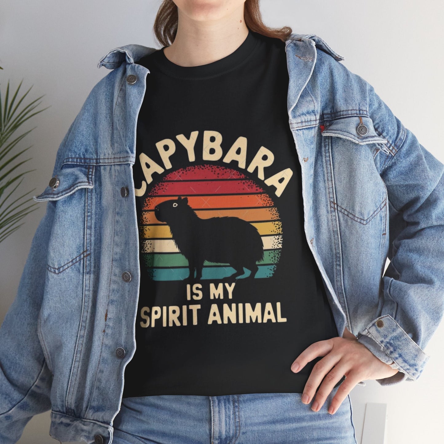 Capybara Spirit Animal T-Shirt - Fun & Trendy Graphic Tee