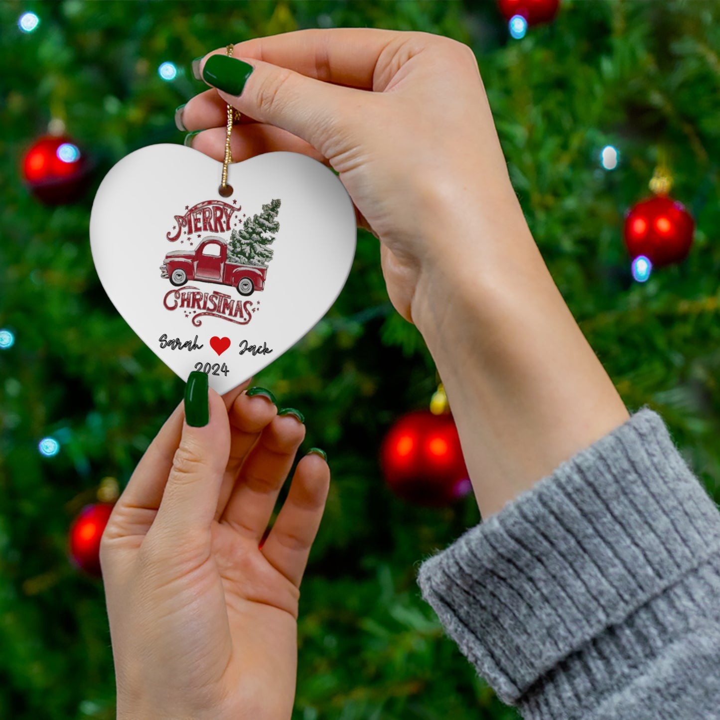 First Christmas Married Ornament