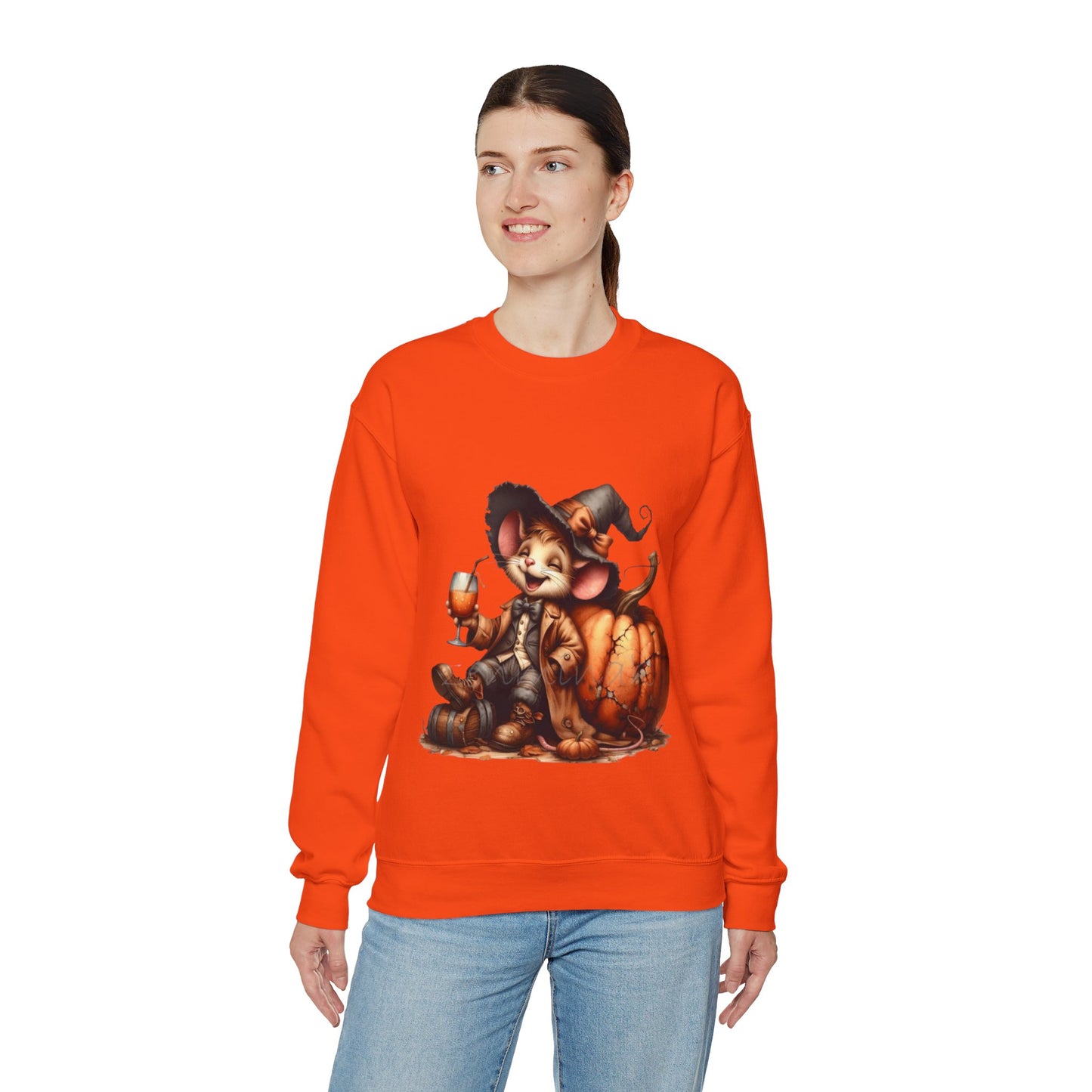 Funny Mouse Halloween Sweetshirt