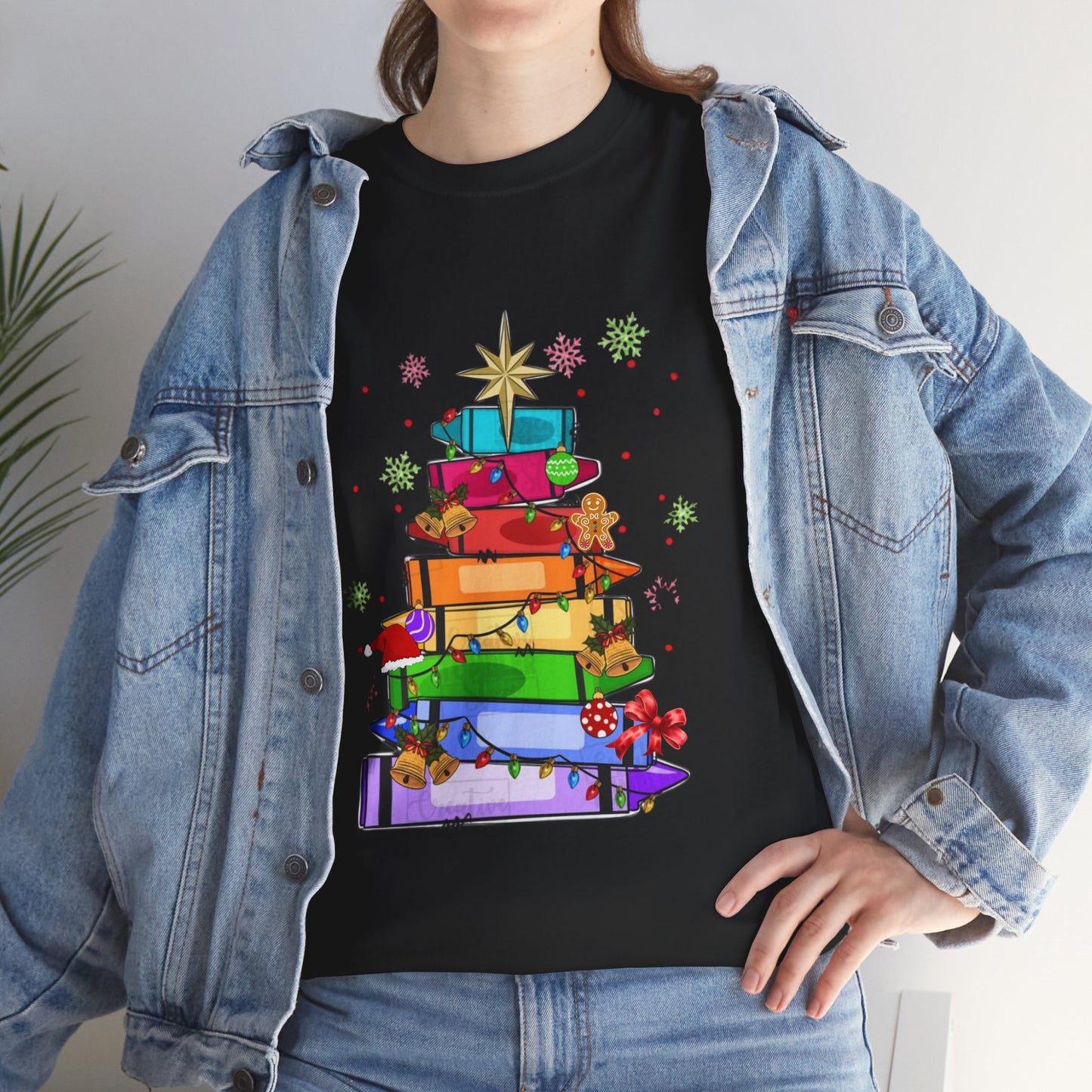 Crayons Christmas Tree T-shirt