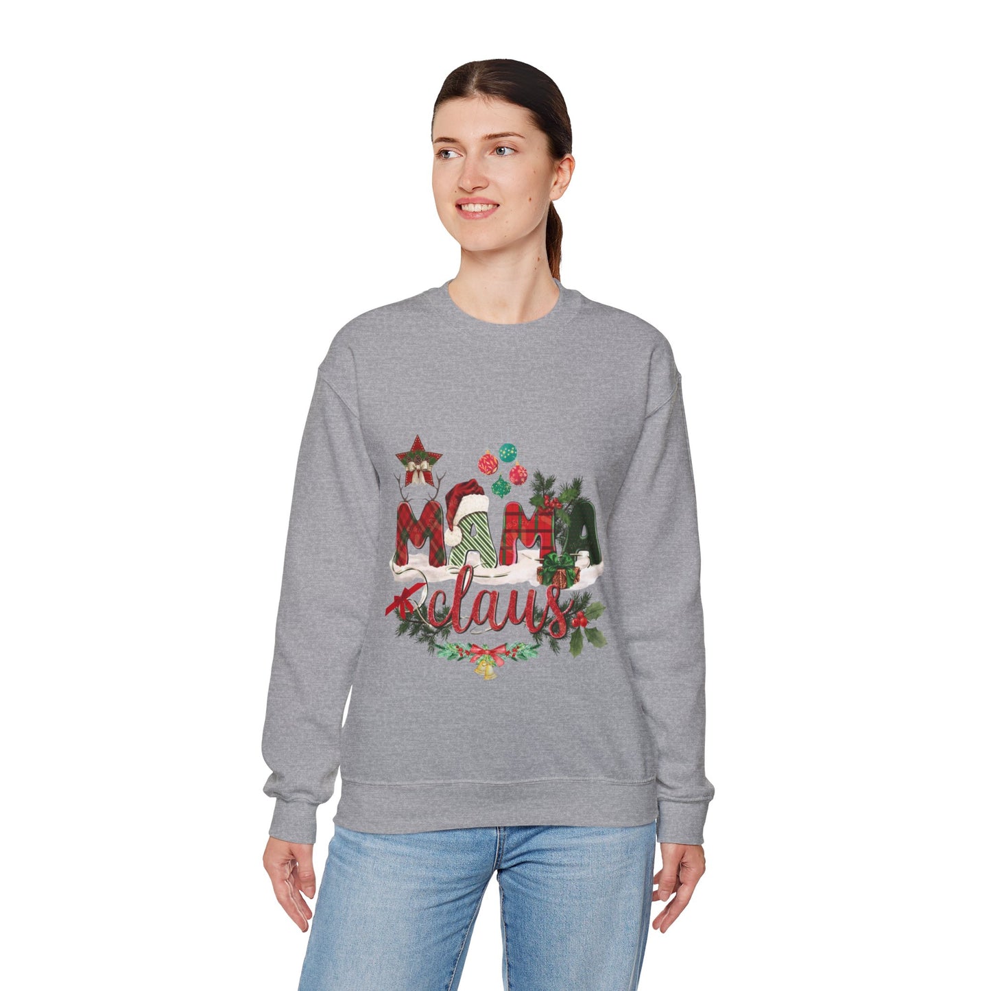 Mama Claus Sweatshirt, Gift For Mom