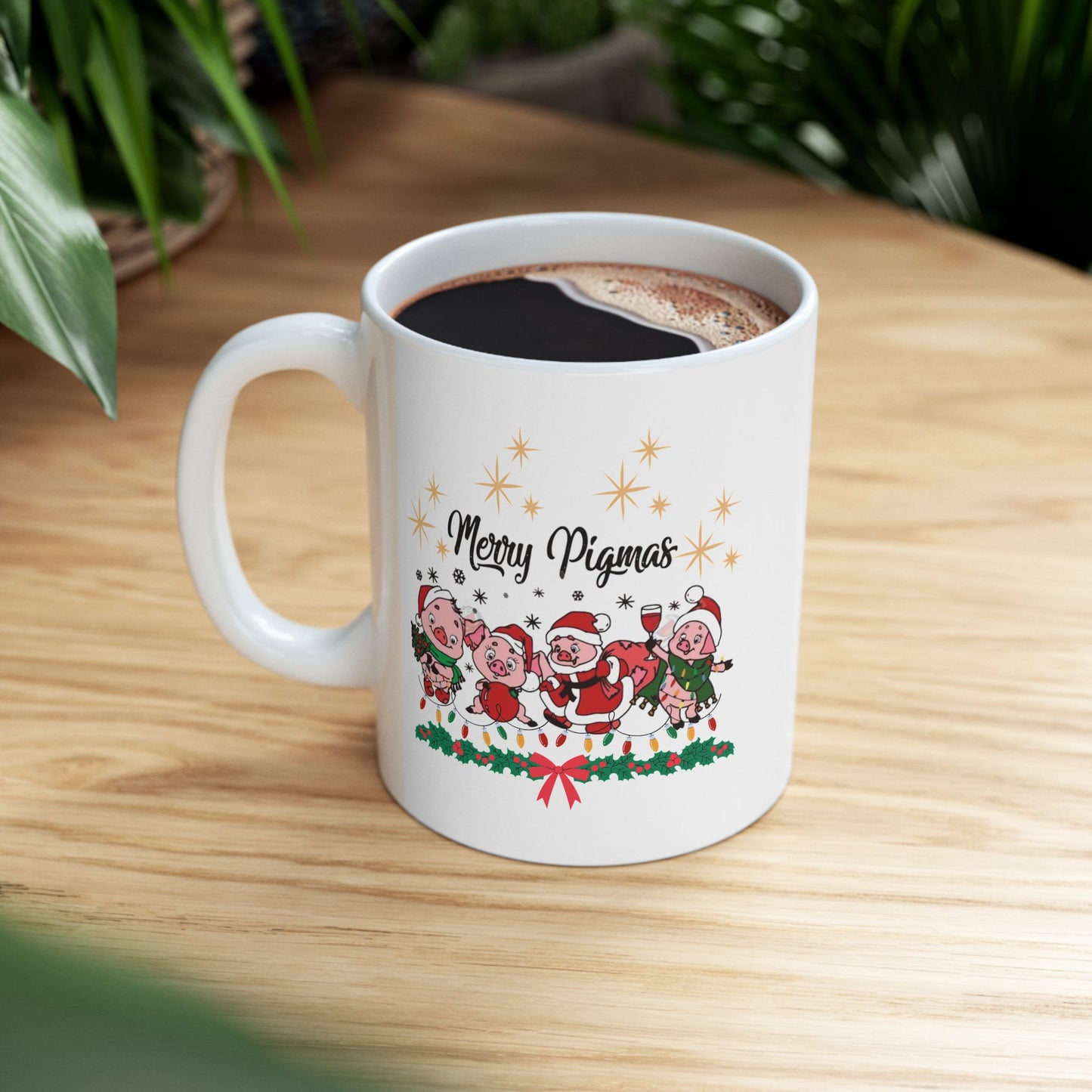 Merry Pigmas Mugs