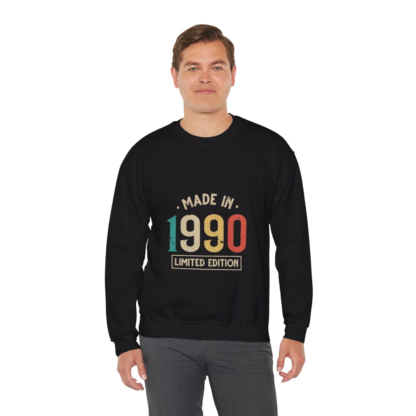 1990 Limited Edition Sweatshirt Unisex Crewneck, Retro Gift