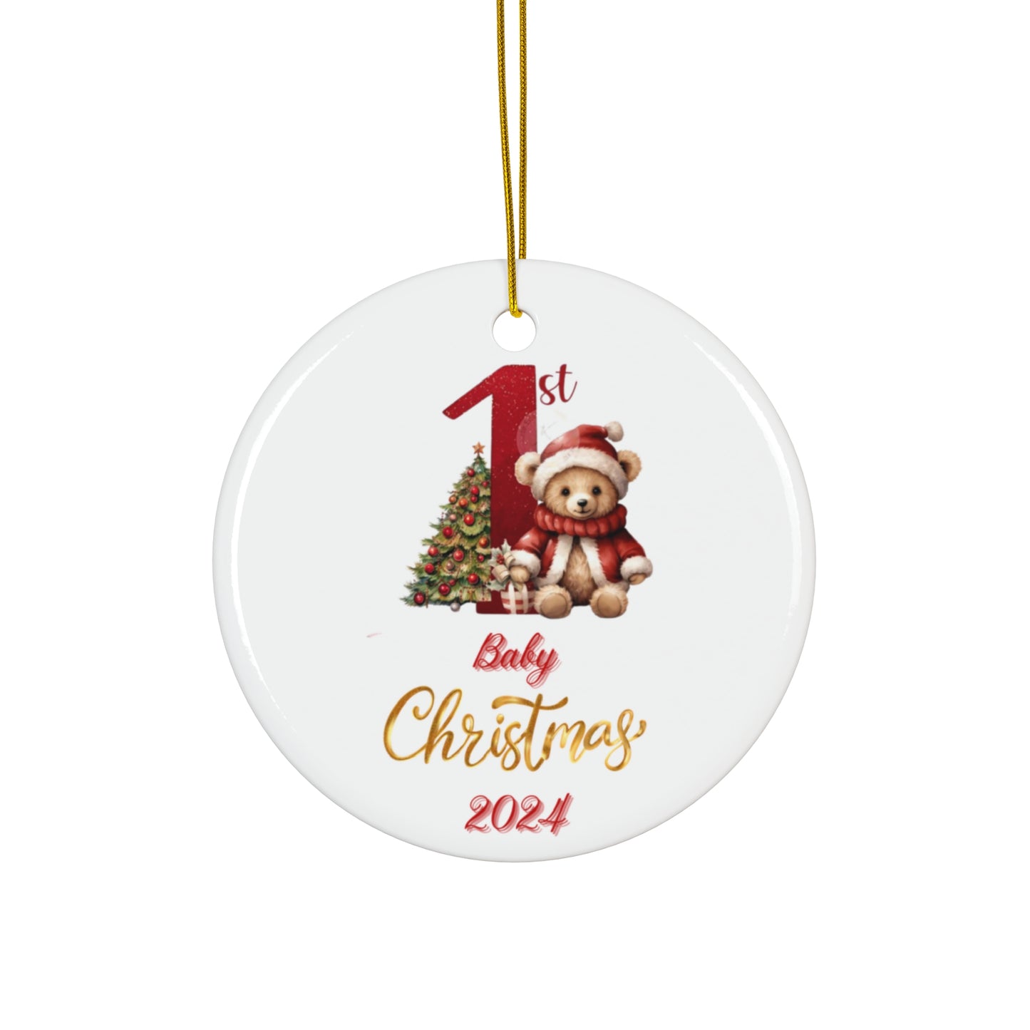 Babys First Christmas 2024 Ornament