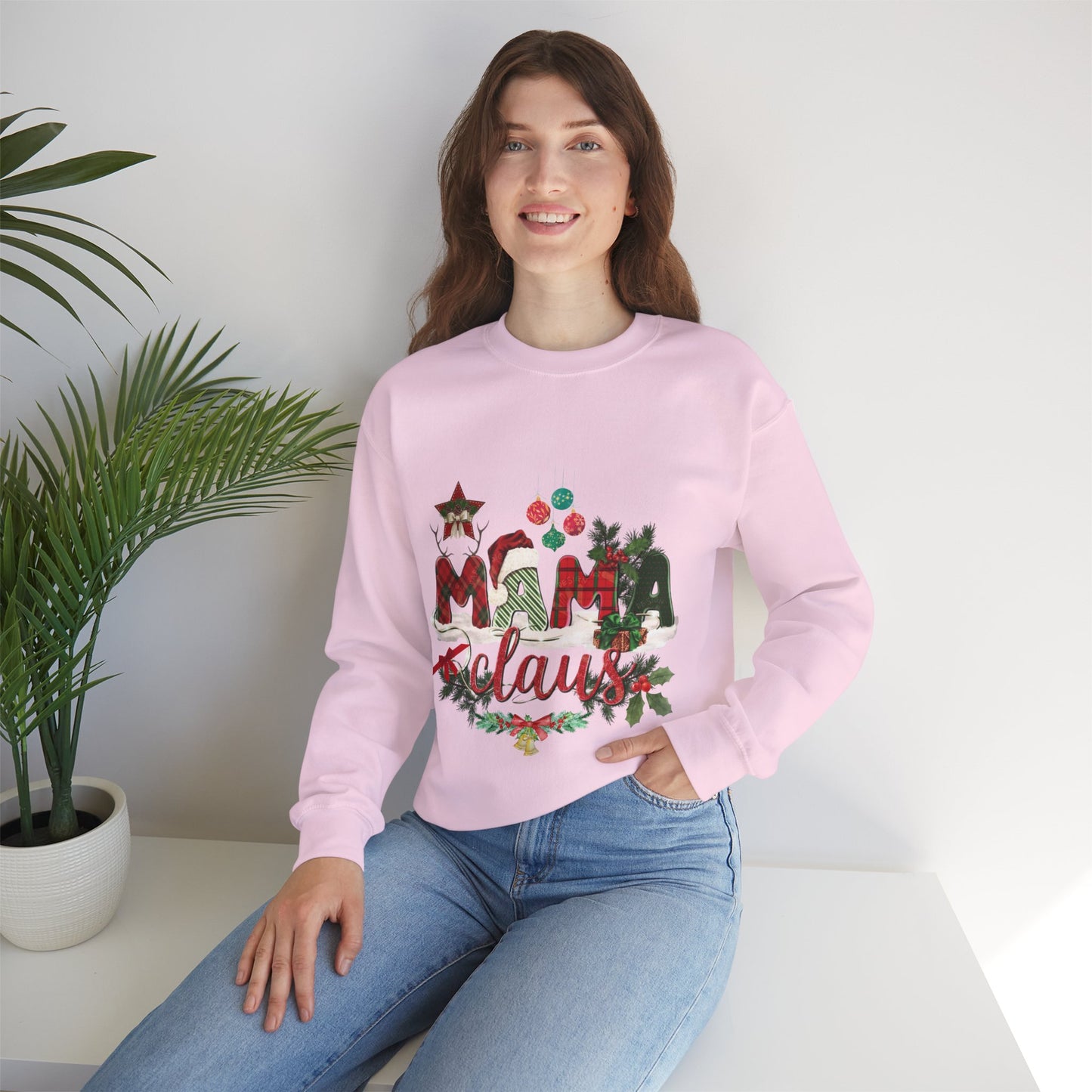 Mama Claus Sweatshirt, Gift For Mom