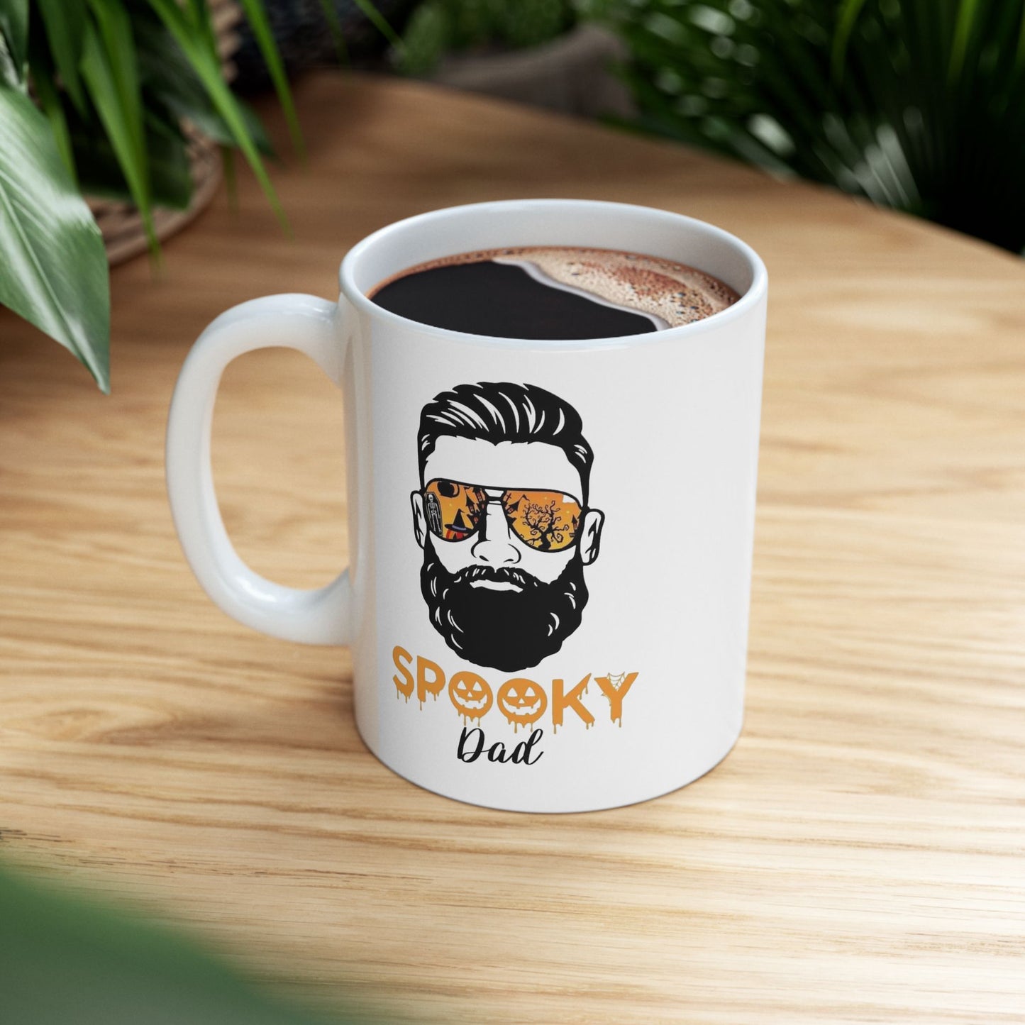 Matching Dad Halloween Mugs, Spooky Dad Mugs, Funny Halloween Mugs, Family Halloween Mugs, Couples Halloween Gift, Mugs Gift