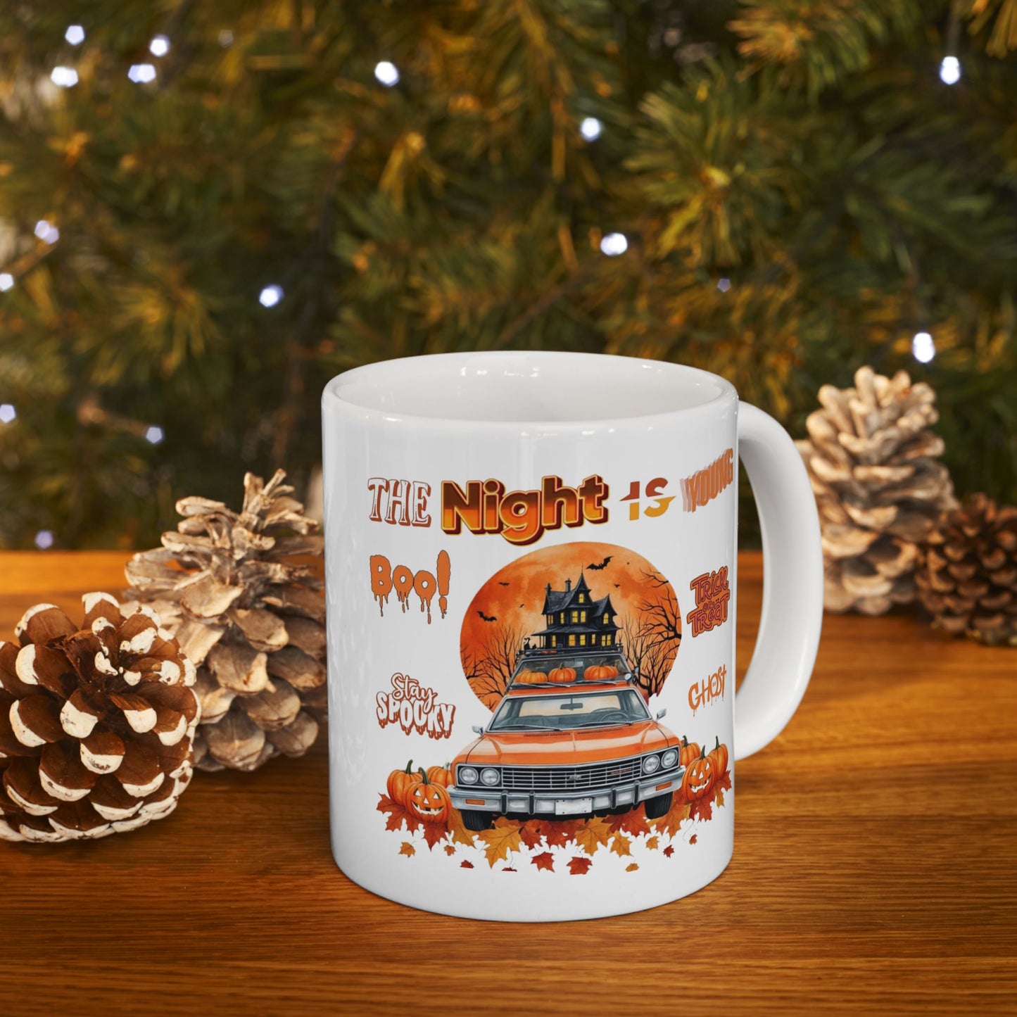 Halloweentown Mugs, Retro Halloween Gift, Fall Sweatshirt, Pumpkin Mugs, Halloween Crewneck, Spooky Season, Vintage Halloen Mugs, Mugs Gift