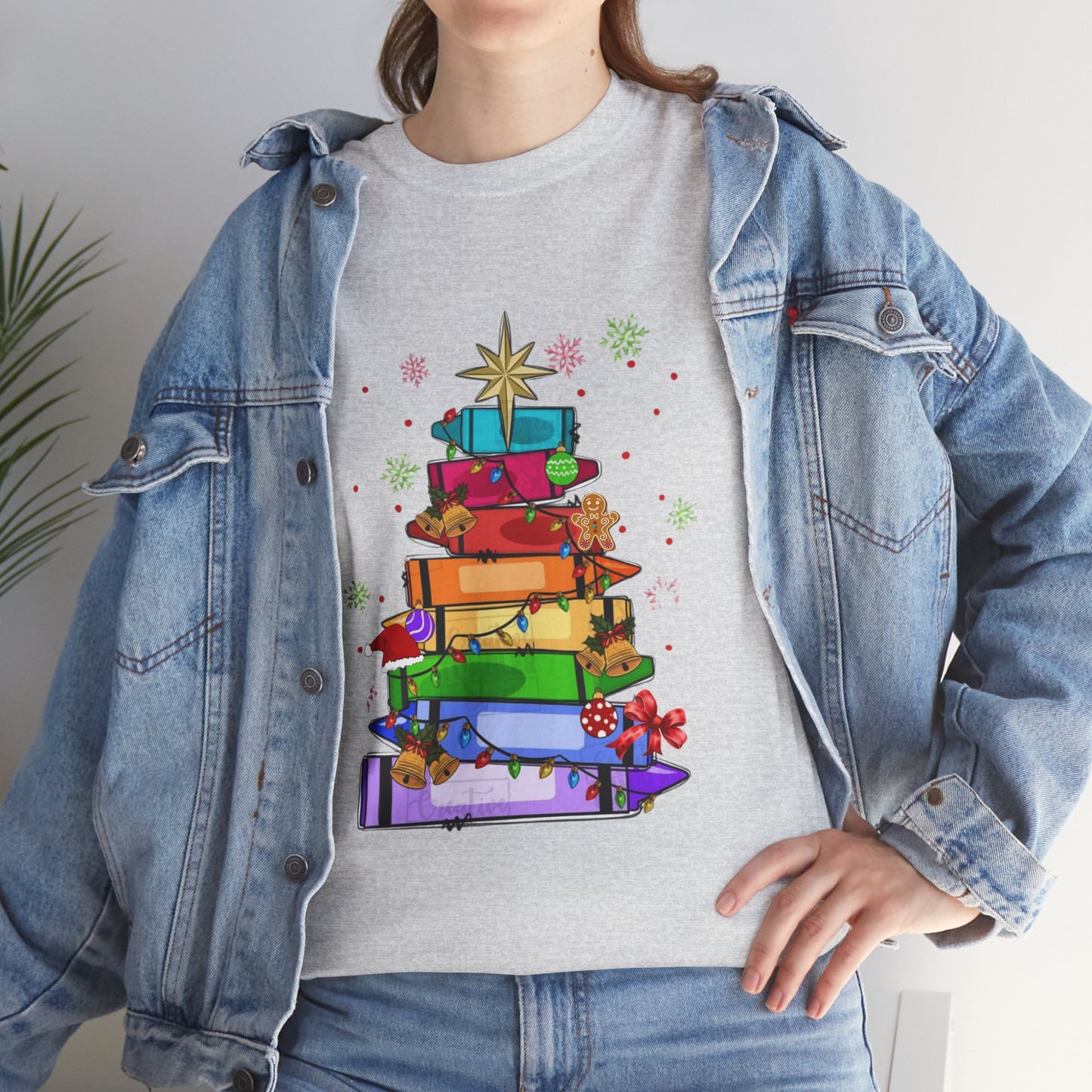 Crayons Christmas Tree T-shirt