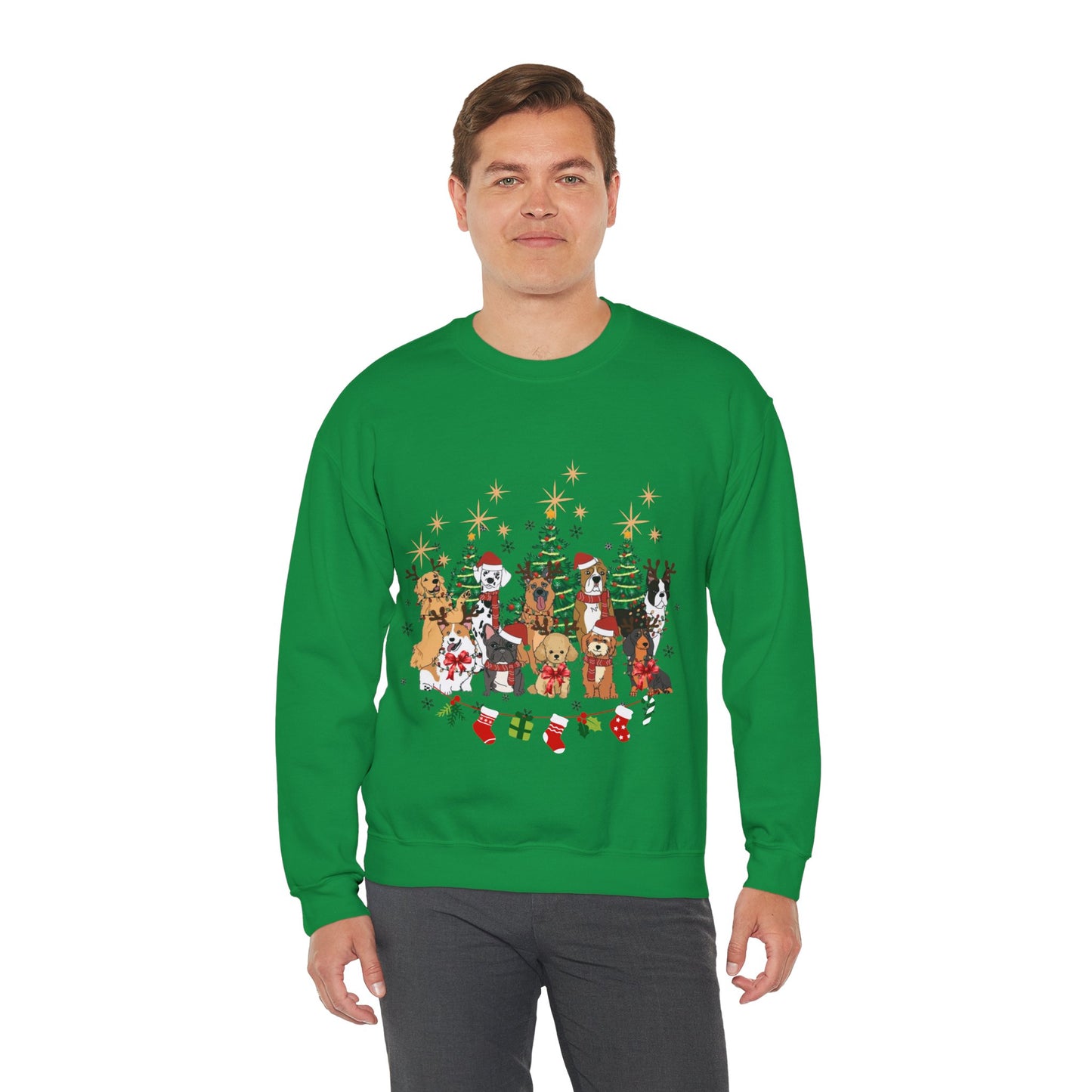 Christmas Dogs Sweatshirt