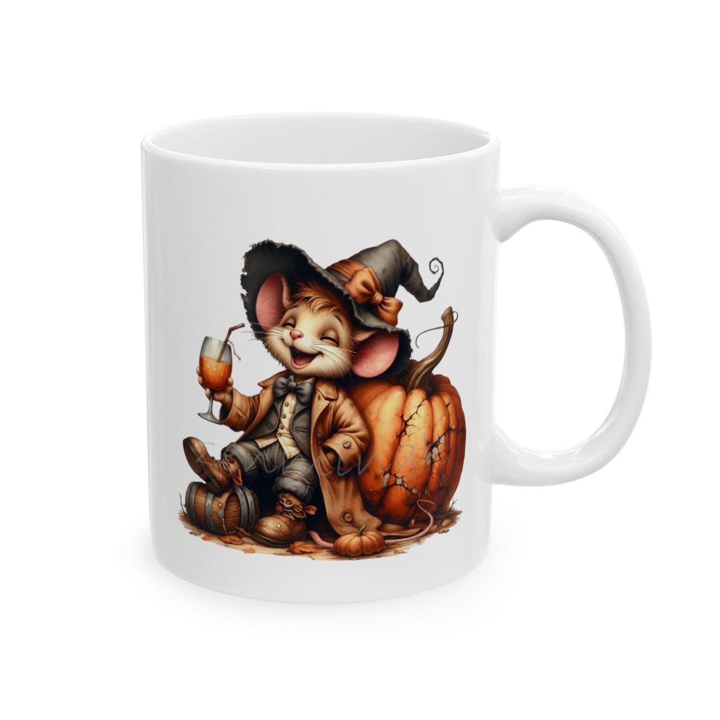 Funny Mouse Halloween Mugs