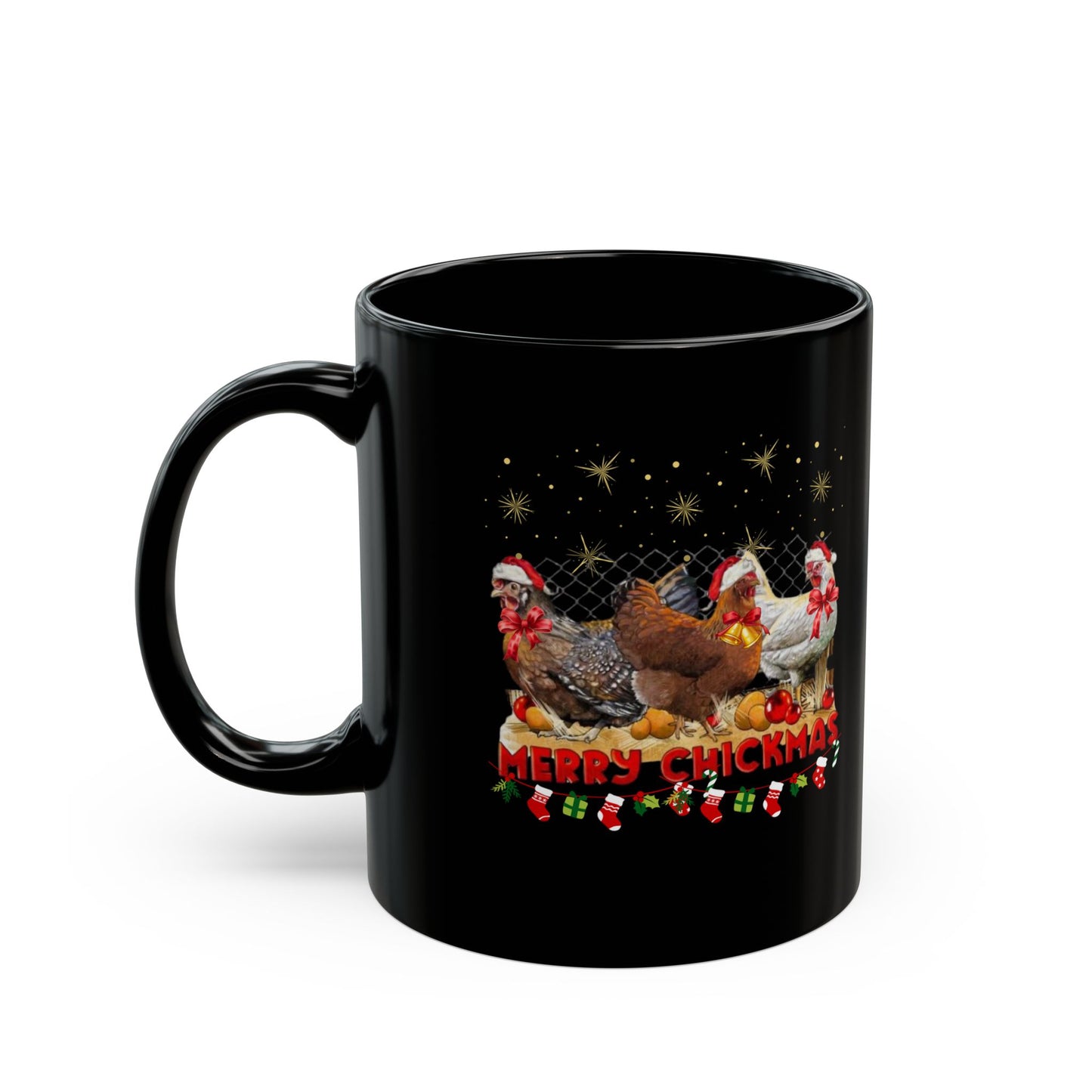 Merry Chickmas Mugs