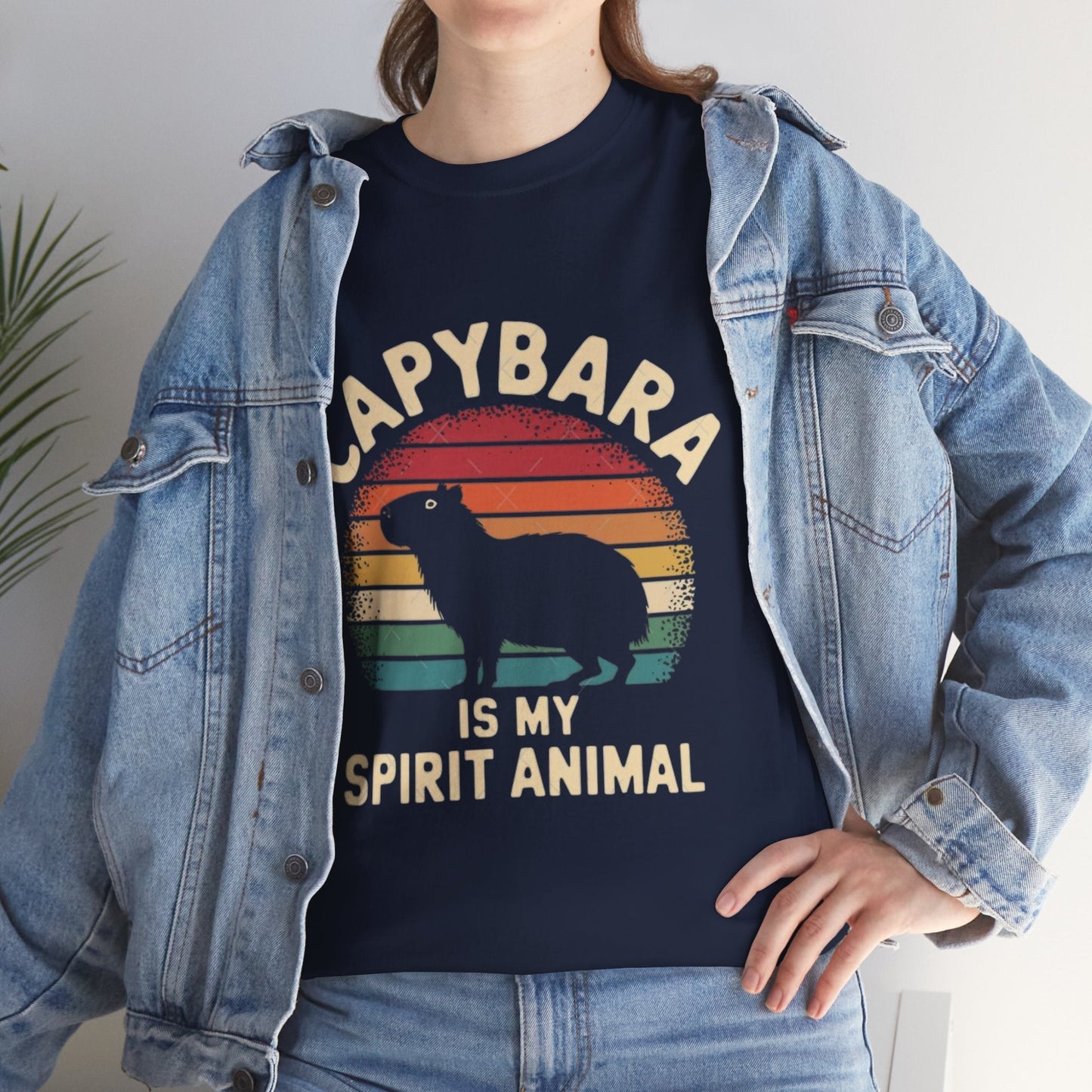 Capybara Spirit Animal T-Shirt - Fun & Trendy Graphic Tee
