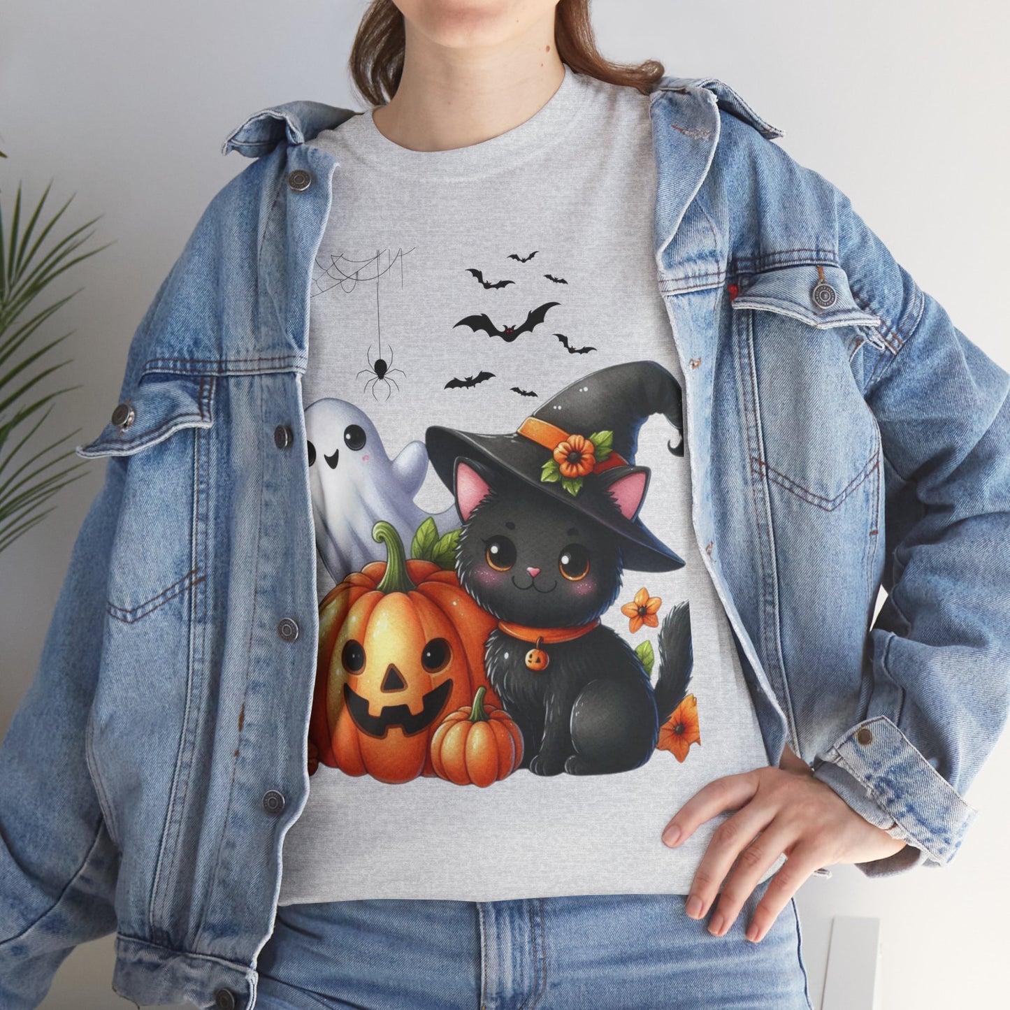 Halloween Cat Kids Shirt