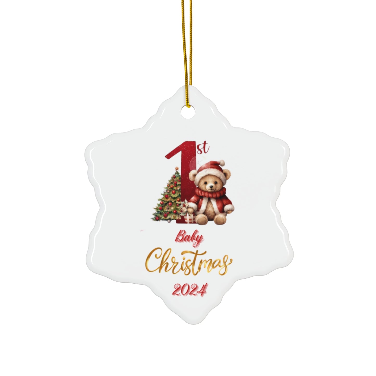 Babys First Christmas 2024 Ornament