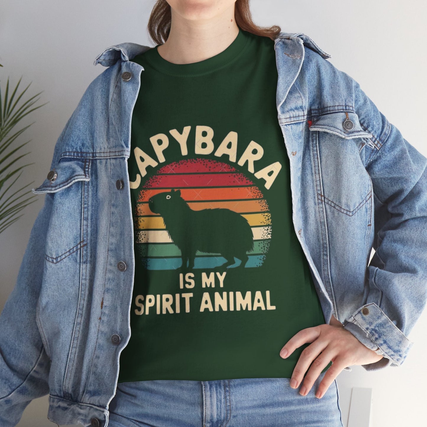 Capybara Spirit Animal T-Shirt - Fun & Trendy Graphic Tee