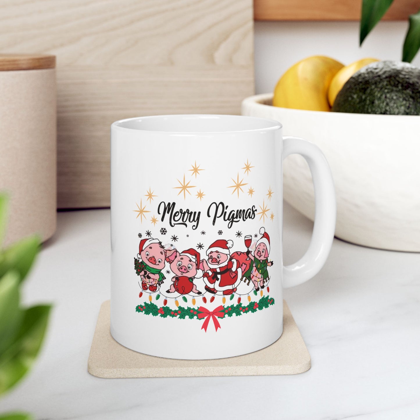 Merry Pigmas Mugs