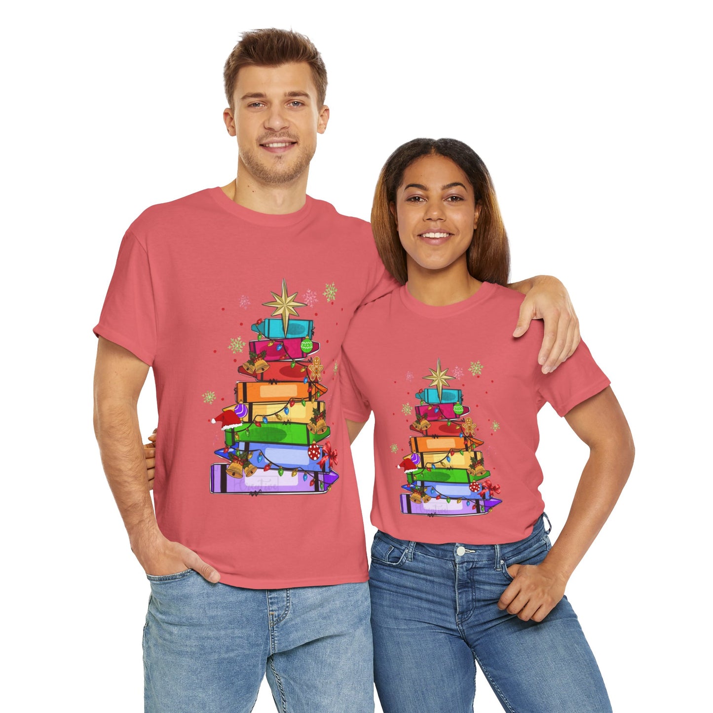 Crayons Christmas Tree T-shirt