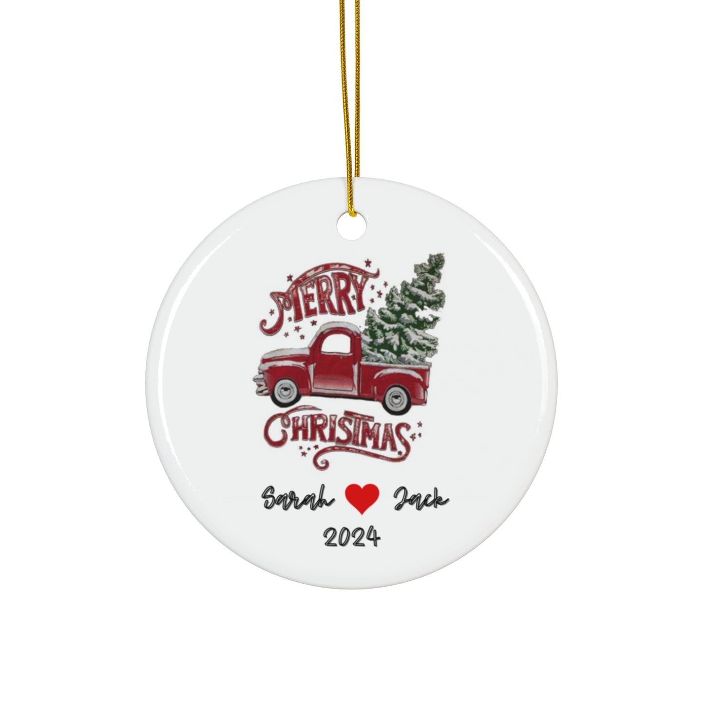 First Christmas Married Ornament