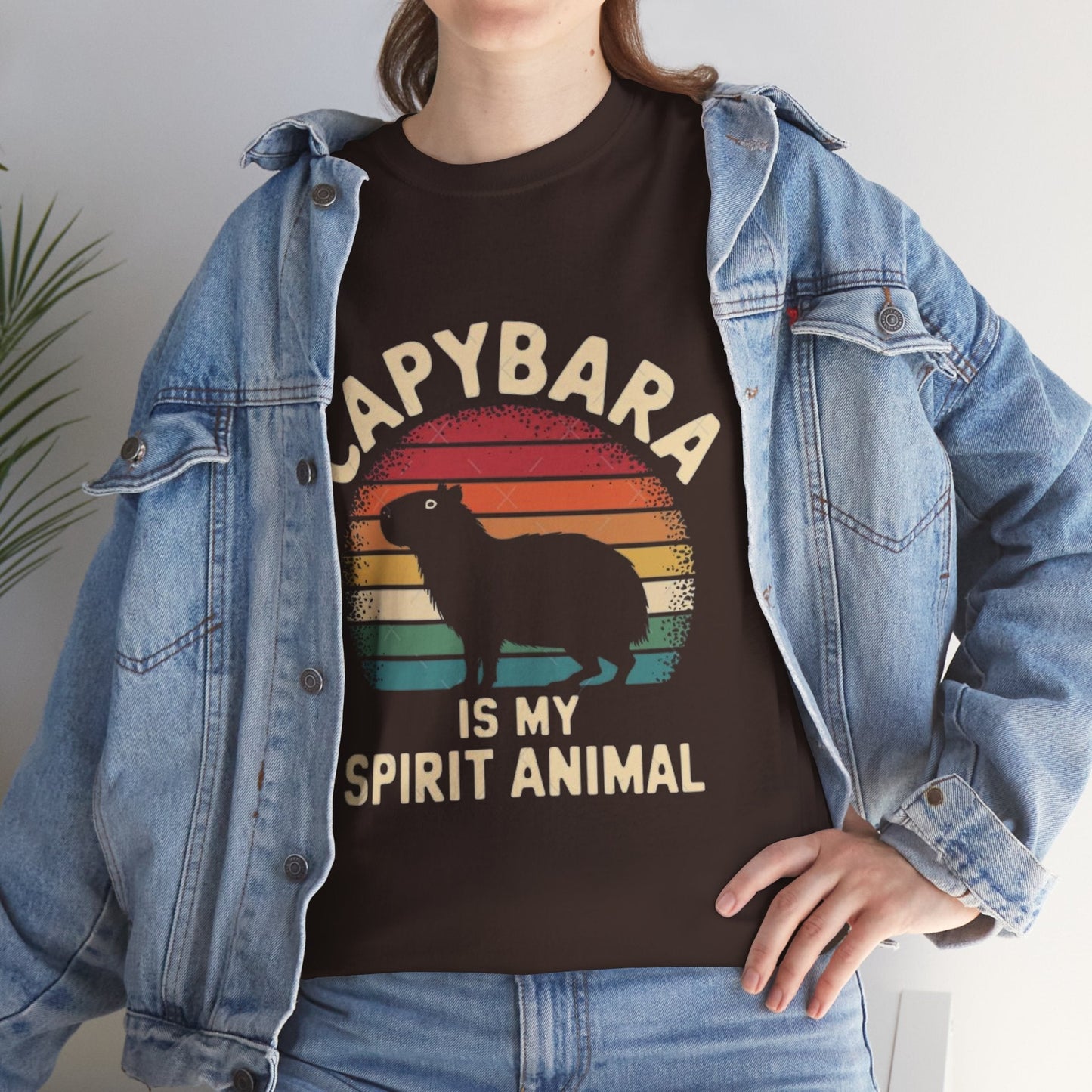 Capybara Spirit Animal T-Shirt - Fun & Trendy Graphic Tee