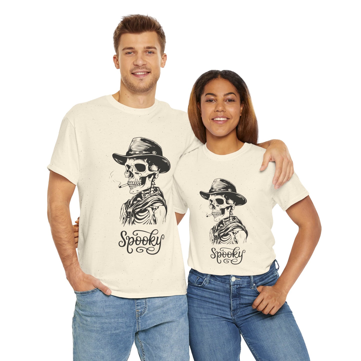 Spooky Season, Skeleton Shirt, Cool Skeleton Smoking Cigarette T-Shirt, Pumpkins Halloween T-Shirt, Spooky Skeleton Design, Halloween Party Shirt, Trendy Fall Tee