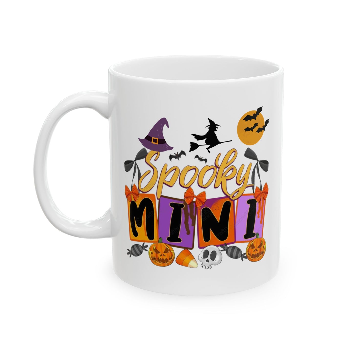 Spooky Mini Mugs, Spooky Mama Mugs, Mom Halloween Mugs, Matching Mugs, Mama and Mini Mugs, Fall Mugs, Mini halloween Gift, Mugs Gift