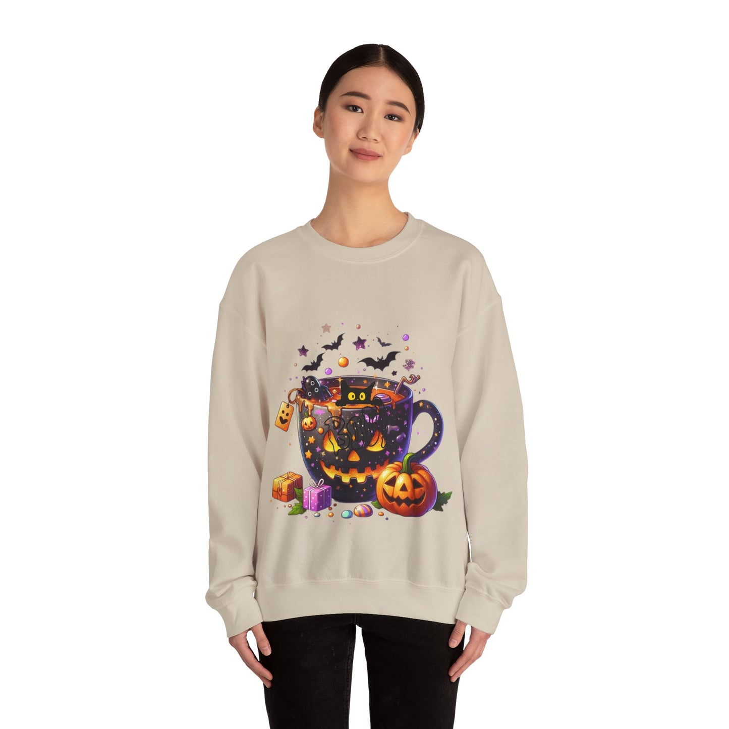 Its a Tea Sweatshirt, Halloween Sweatshirt, Pumpkin Tea Lover Gift, Tea Lover Sweatshirt, Tea DrinkerGift, Tea Gift Sweatshirt,  Pumpkin Tea