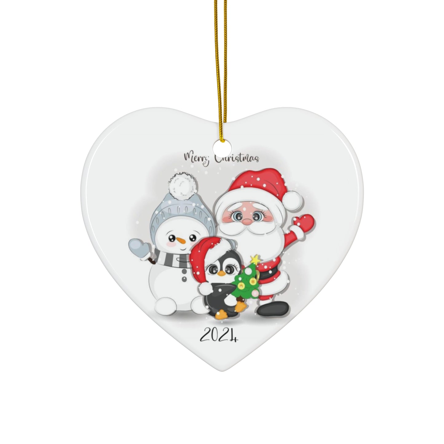 Merry Christmas 2024 Ornament