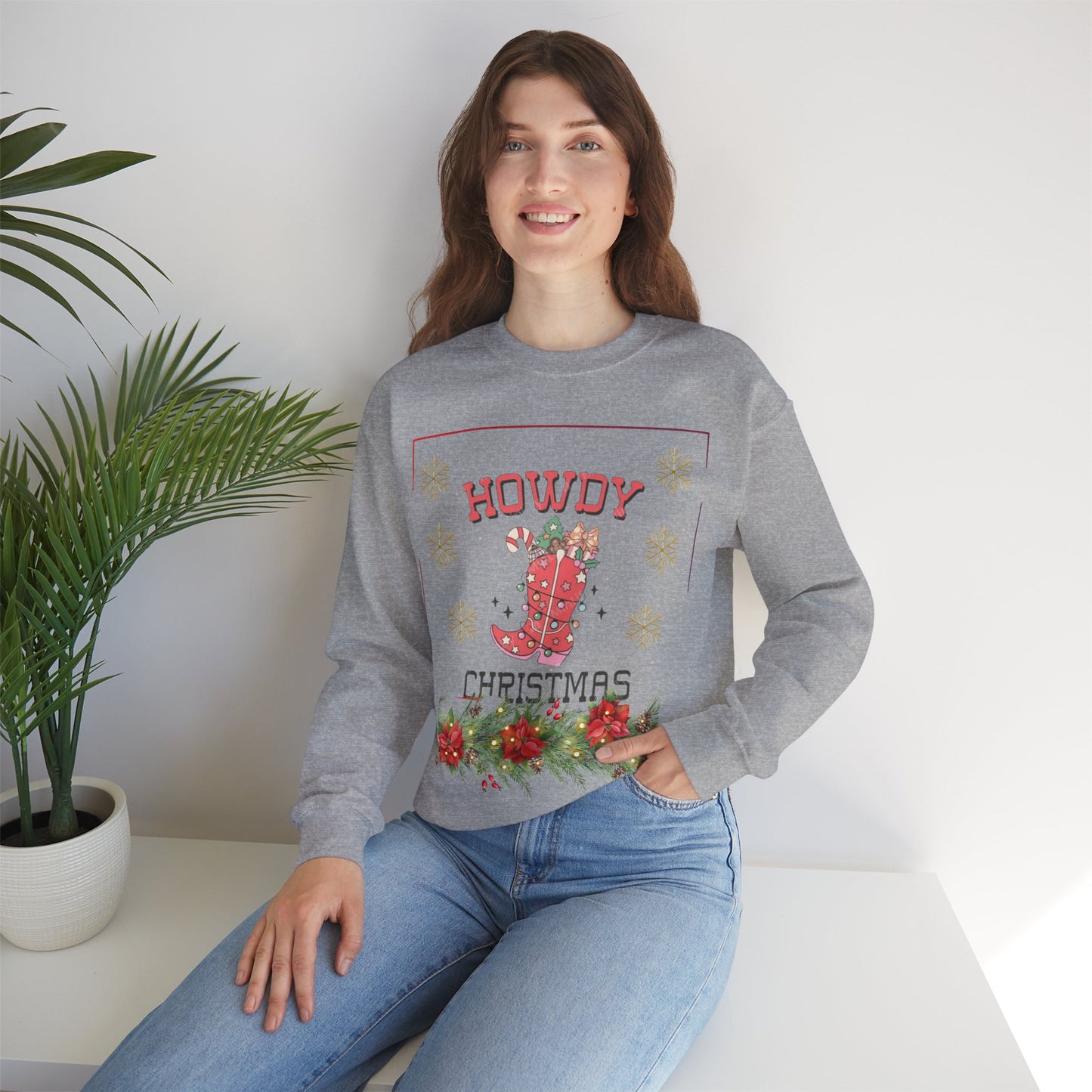 Howdy Christmas Sweatshirt