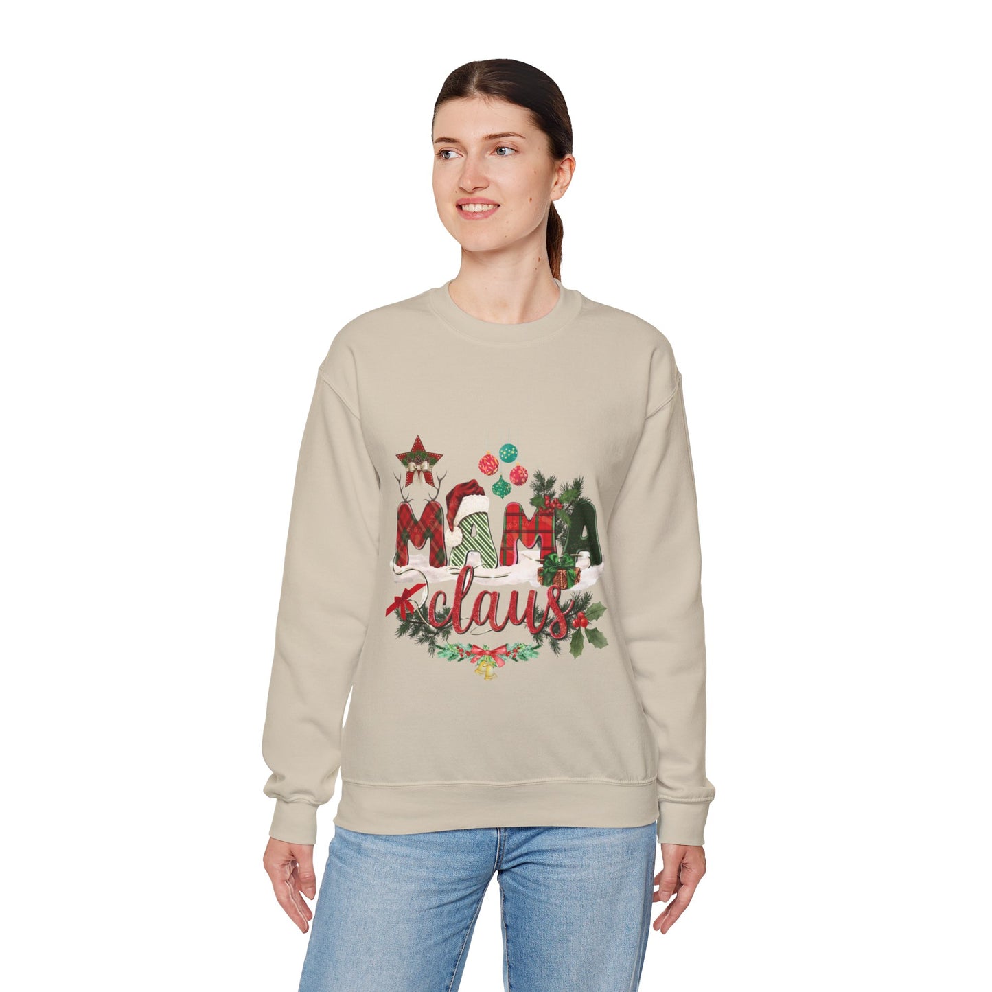 Mama Claus Sweatshirt, Gift For Mom