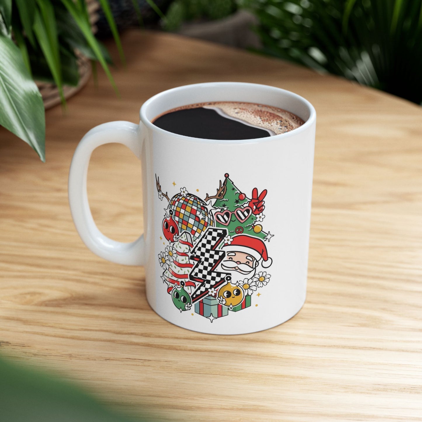 Christmas Disco Long Sleeve Mugs