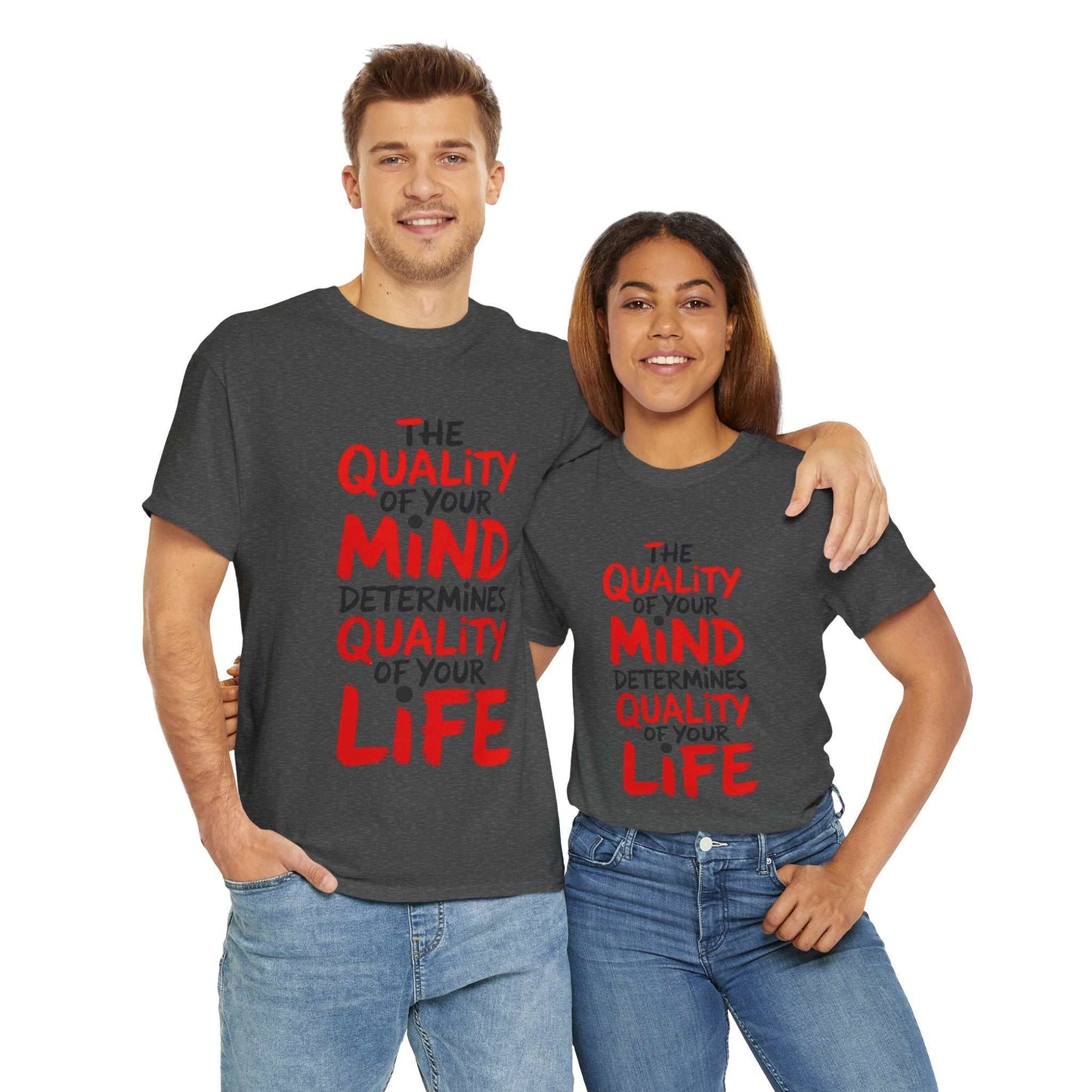 Inspiring Mind Quality Tee - Motivational Shirt, Unisex Cotton T-Shirt, Gift for Friends