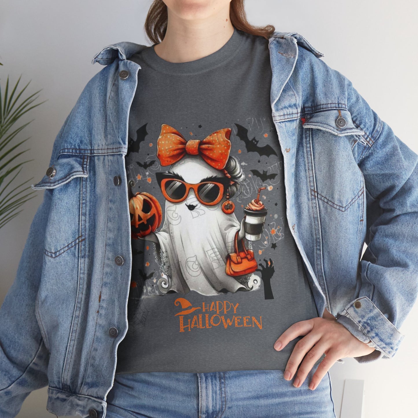 Halloween Girl Shirt, Girl Ghost Shirt