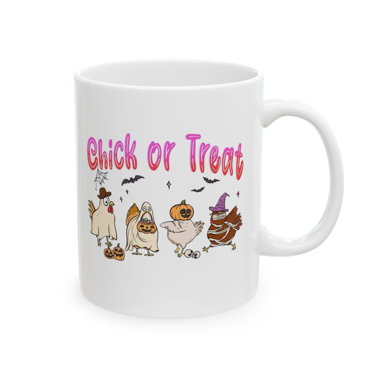 Halloween Chicken Mugs