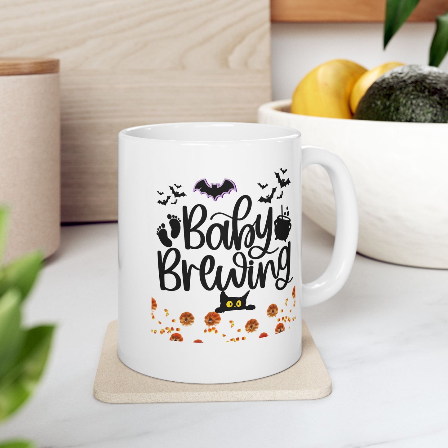 Baby Brewing Halloween Mugs