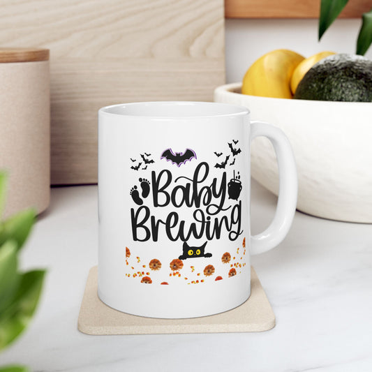 Baby Brewing Halloween Mugs