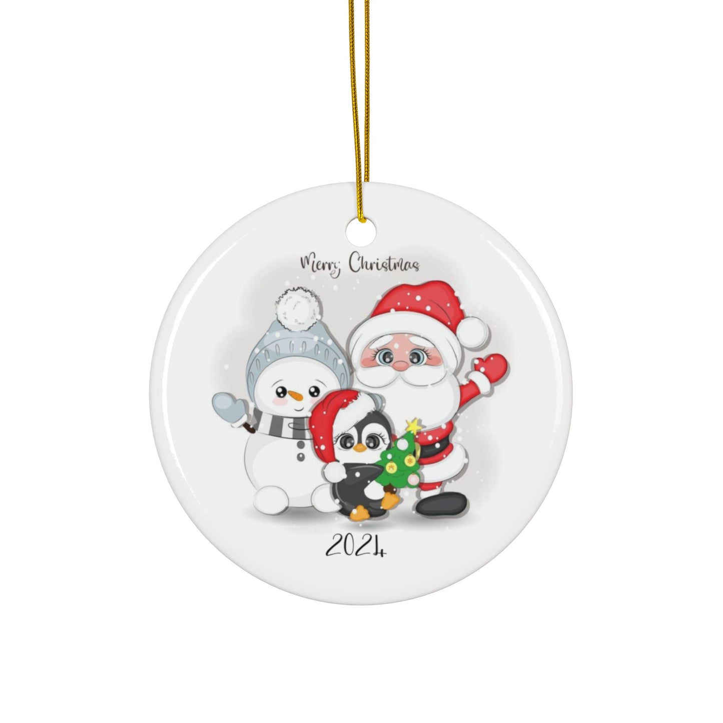 Merry Christmas 2024 Ornament