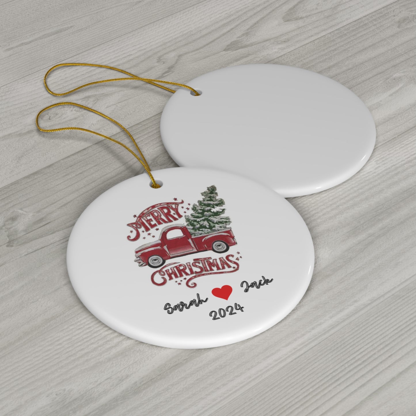 First Christmas Married Ornament