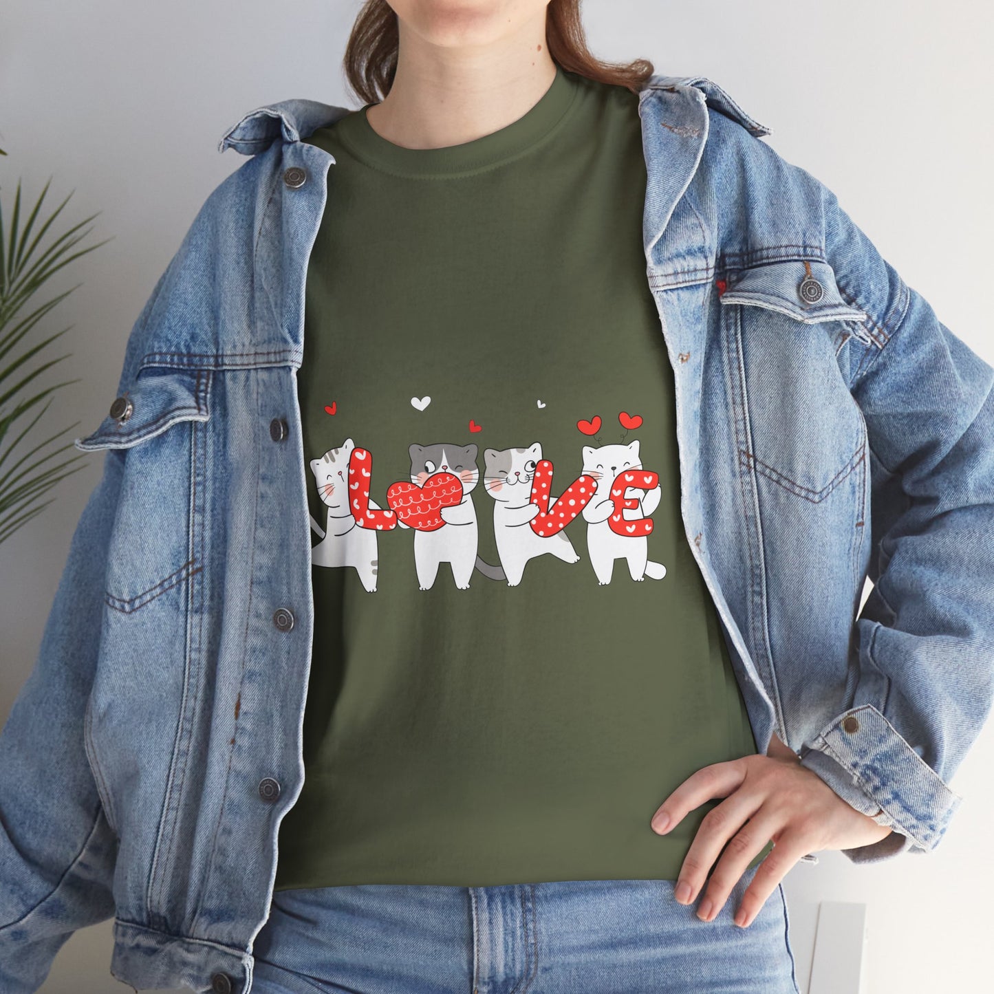 Cats Lover Valentine Shirt, Valentine's Day Gift