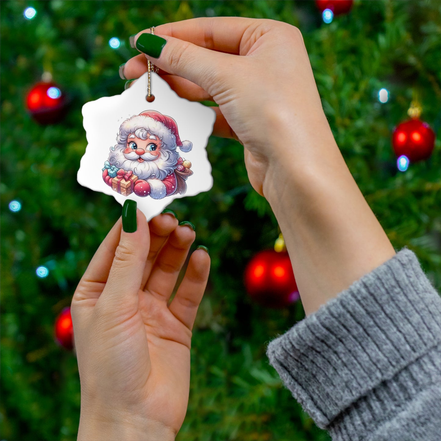 Santa Claus Christmas Ornament