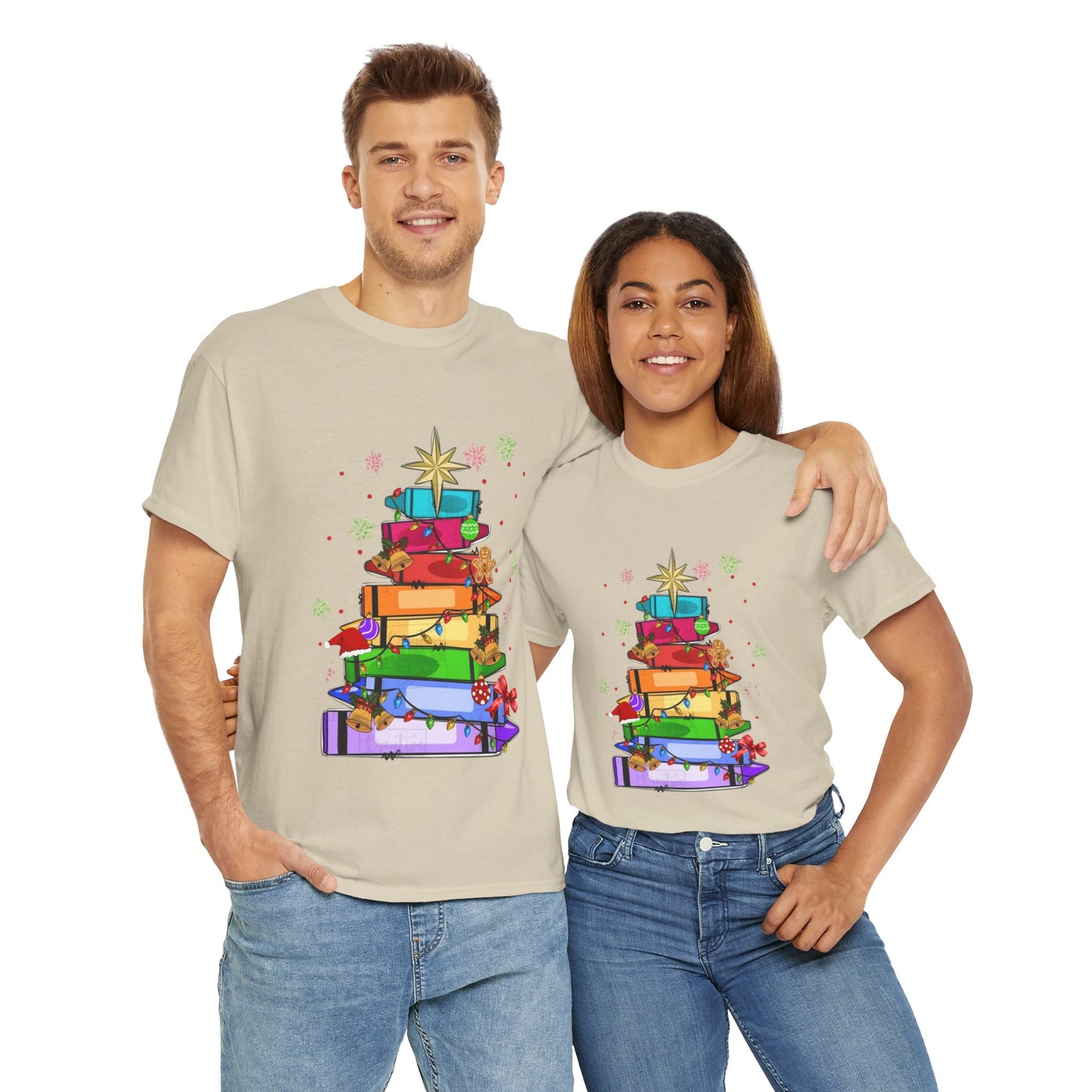 Crayons Christmas Tree T-shirt