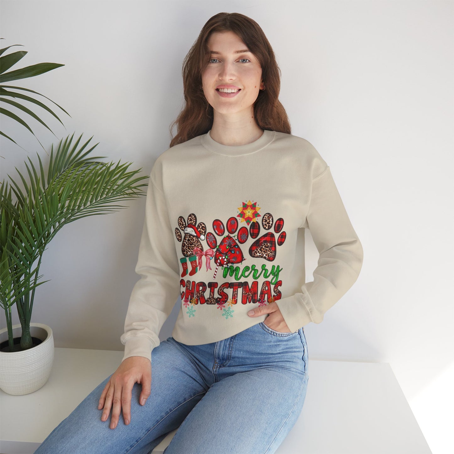 Merry Christmas Dog Sweatshirt