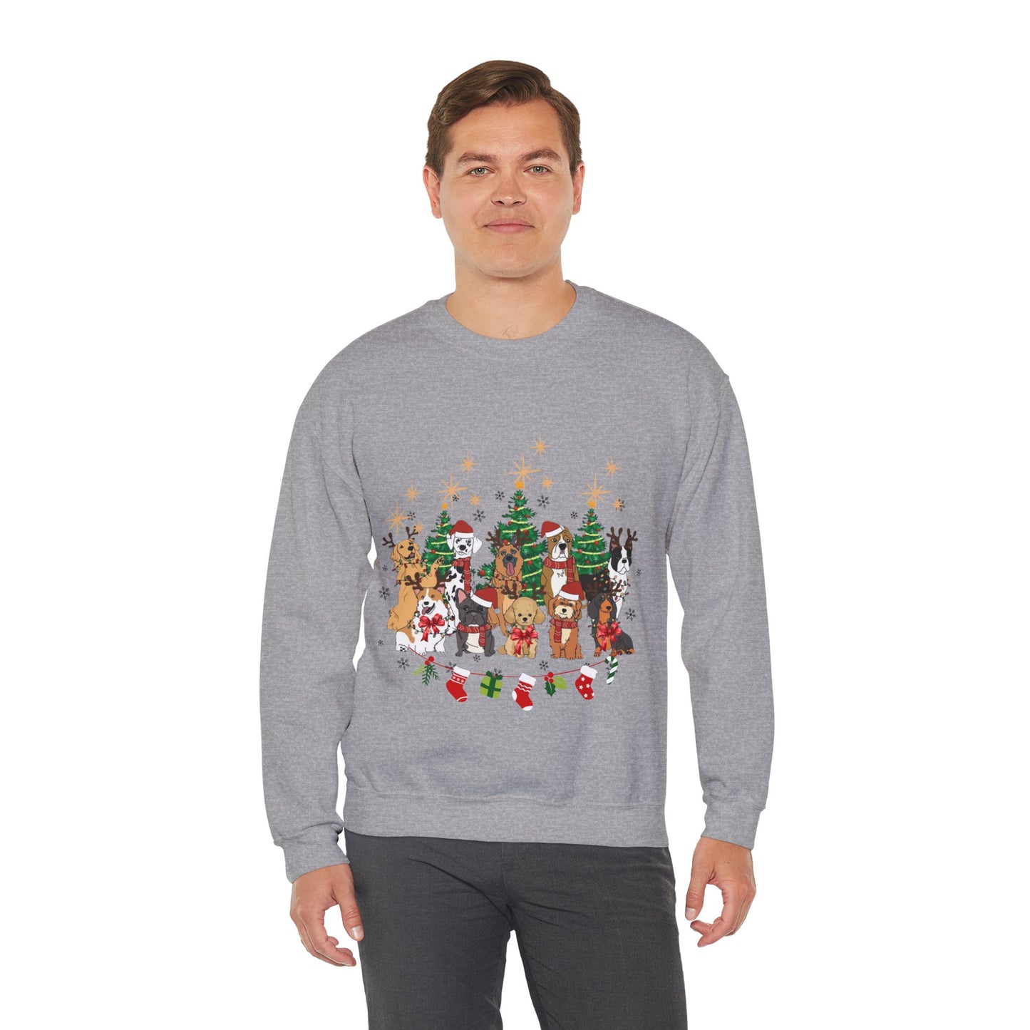 Christmas Dogs Sweatshirt