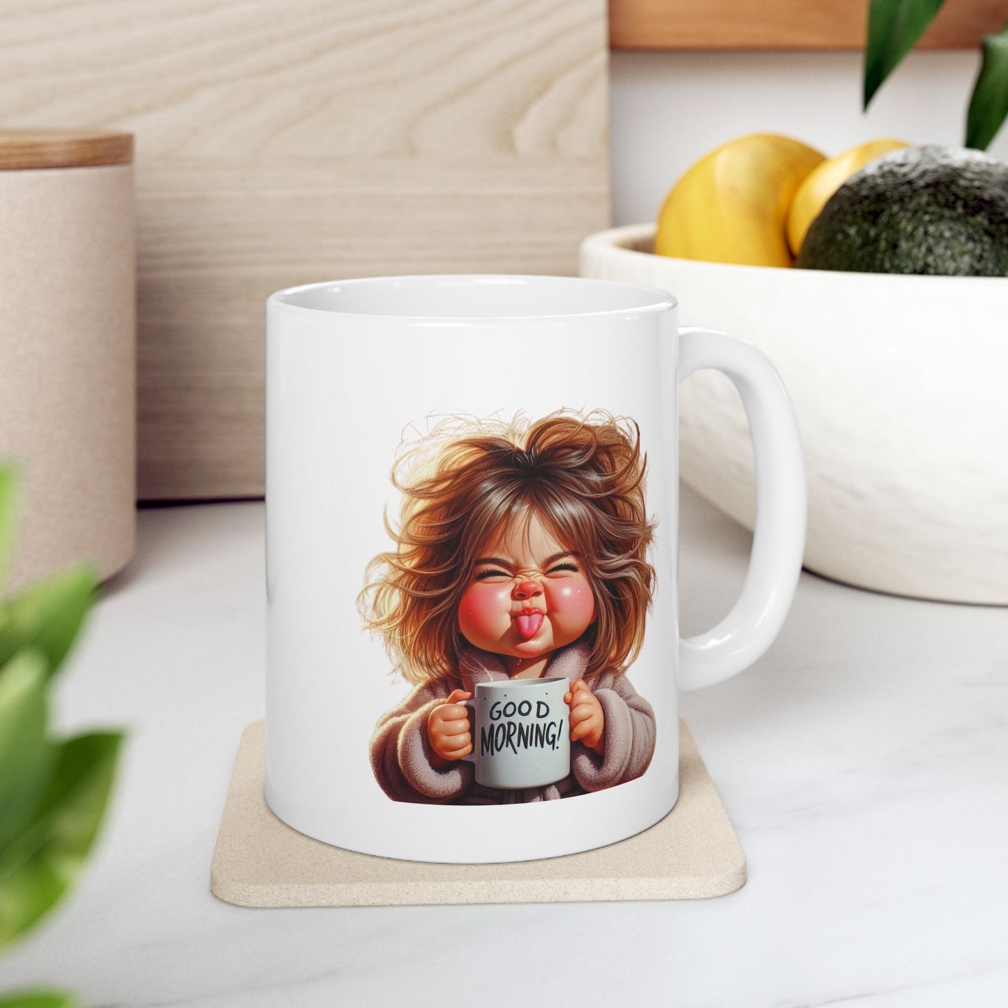 Cute Cartoon Coffee Mug Ceramic - Perfect for Coffee Lovers Gift