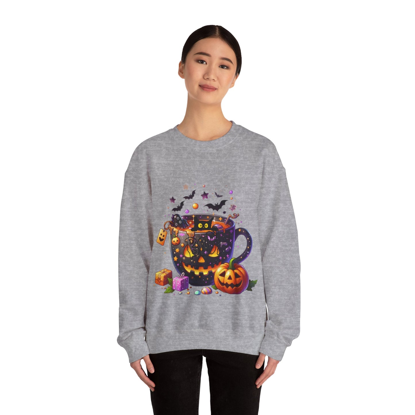 Its a Tea Sweatshirt, Halloween Sweatshirt, Pumpkin Tea Lover Gift, Tea Lover Sweatshirt, Tea DrinkerGift, Tea Gift Sweatshirt,  Pumpkin Tea