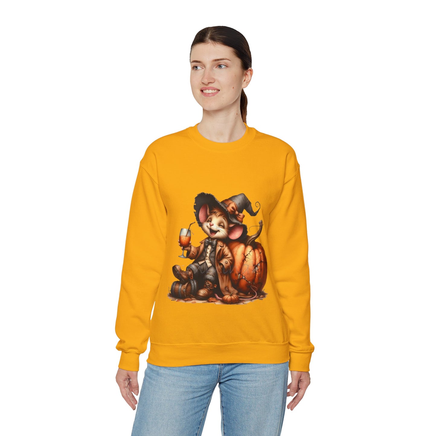 Funny Mouse Halloween Sweetshirt