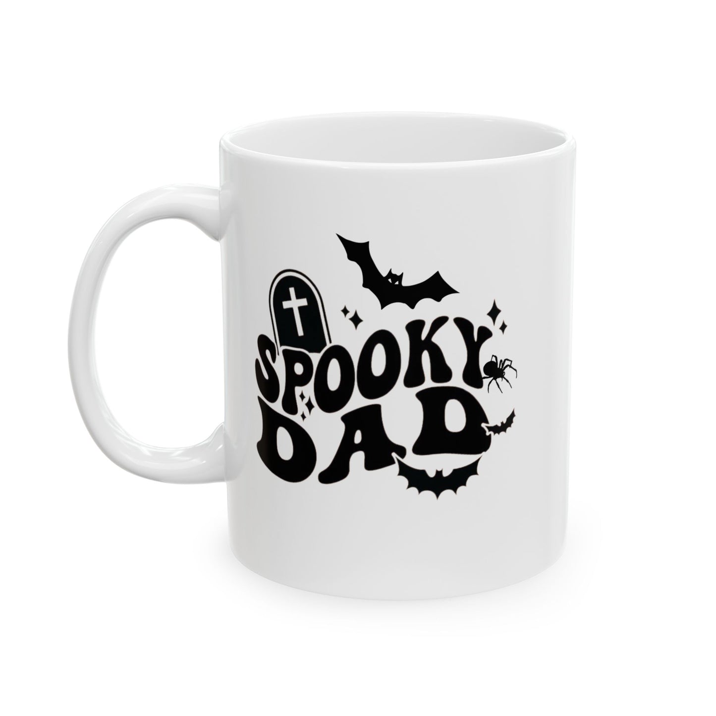 Spooky Dad Mugs, Halloween Dad Mugs, Spooky Mugs, Halloween Crewneck, Spooky Season Mugs, Spooky Vibes, Spooky Family Mugs, Dad Mugs Gift