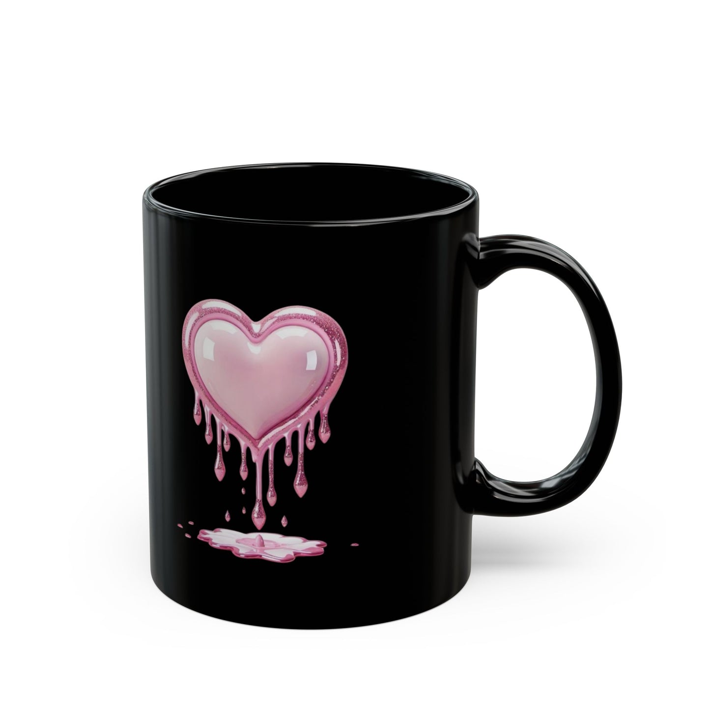 Drippy Heart Valentines Day Mugs, My Heart Valentines Day Gift